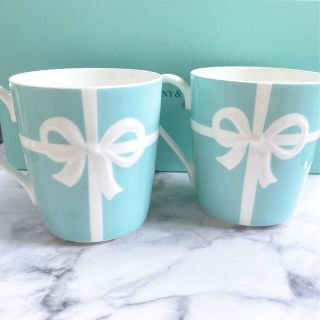 Tiffany & Co. - 【未使用】ティファニー ブルーボックスマグ 2個