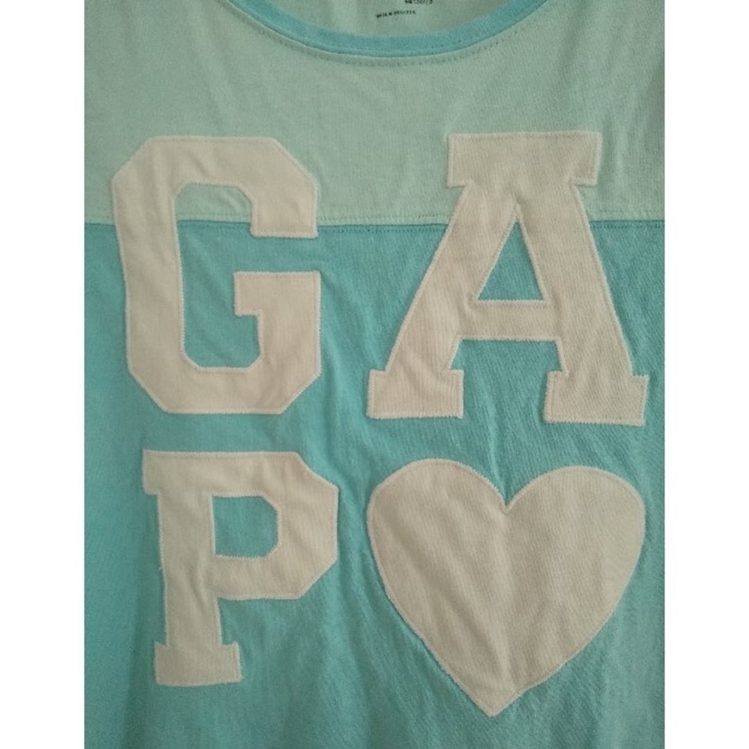 GAP Kids(ギャップキッズ)のギャップ GAP♡フットボールTシャツ 150cm キッズ/ベビー/マタニティのキッズ服女の子用(90cm~)(Tシャツ/カットソー)の商品写真