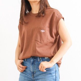 ダントン(DANTON)のDANTON ノースリーブTシャツ(Tシャツ(半袖/袖なし))