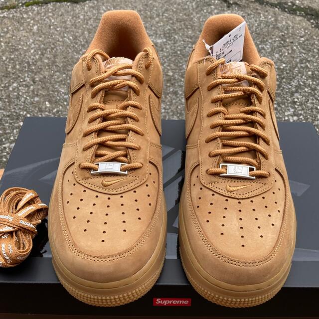 supreme NIKE AIR FORCE 1 wheat エアフォース1