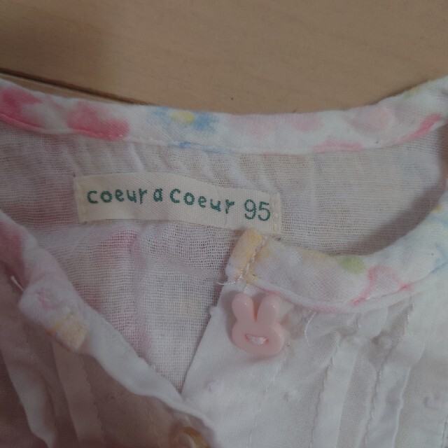 coeur a coeur(クーラクール)のクーラクール　ワンピース95 キッズ/ベビー/マタニティのキッズ服女の子用(90cm~)(ワンピース)の商品写真