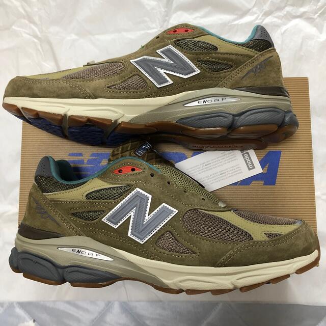 New Balance(ニューバランス)のBODEGA × New Balance 990V3 Here to Stay メンズの靴/シューズ(スニーカー)の商品写真