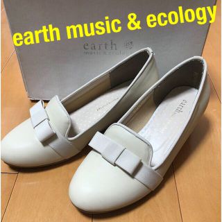 アースミュージックアンドエコロジー(earth music & ecology)のearth music & ecologyウェッジソール　23.0(ハイヒール/パンプス)