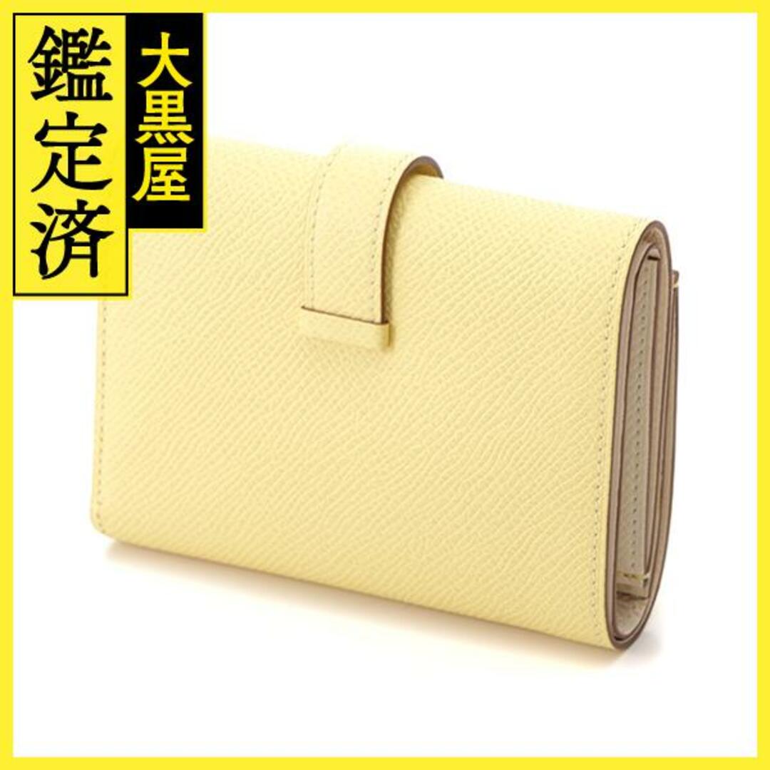 HERMES ベアン コンビネーション ジョーヌプッサン ナタ Z刻印【432】