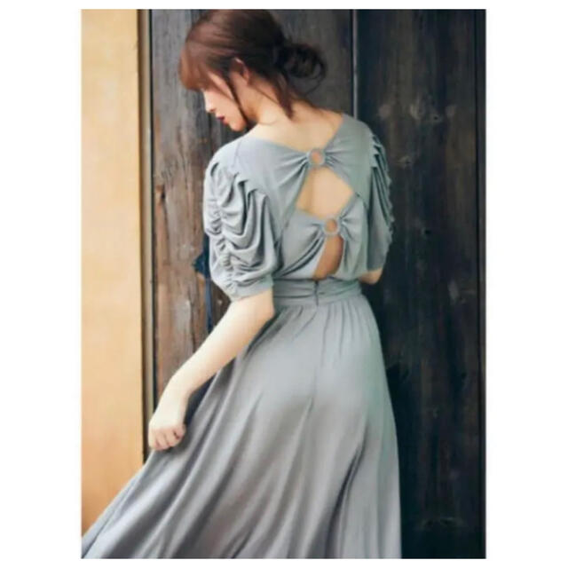 Her lip to(ハーリップトゥ)のherlipto Butterfly Jersey Long Dress レディースのワンピース(ロングワンピース/マキシワンピース)の商品写真