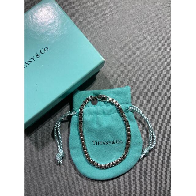 TIFFANY ティファニー ベネチアン ブレスレット シルバー ラージ-