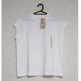 ムジルシリョウヒン(MUJI (無印良品))の太番手天竺編みフレンチスリーブＴシャツ　無印良品(Tシャツ(半袖/袖なし))