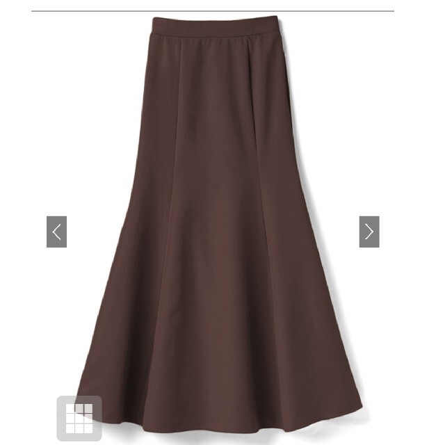 GRL(グレイル)のGRL　マーメイドフレアスカート　ブラウン レディースのスカート(ロングスカート)の商品写真