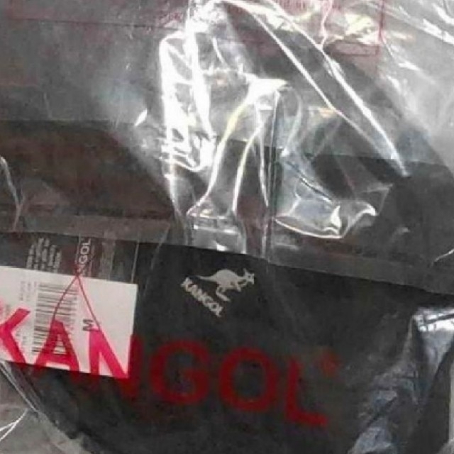 KANGOL(カンゴール)のカンゴールバケットハット 新品未使用品 ブラックM ハット 帽子 キャップ レディースの帽子(ハット)の商品写真