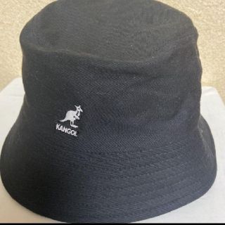 カンゴール(KANGOL)のカンゴールバケットハット 新品未使用品 ブラックM ハット 帽子 キャップ(ハット)