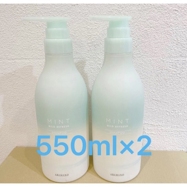 ARIMINO(アリミノ)のミントシャンプー　マイルドリフレッシュ550ml コスメ/美容のヘアケア/スタイリング(シャンプー)の商品写真