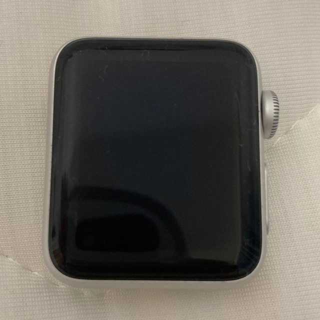Apple Watch(アップルウォッチ)のApplewatch3 38mm シルバーアルミ メンズの時計(腕時計(デジタル))の商品写真