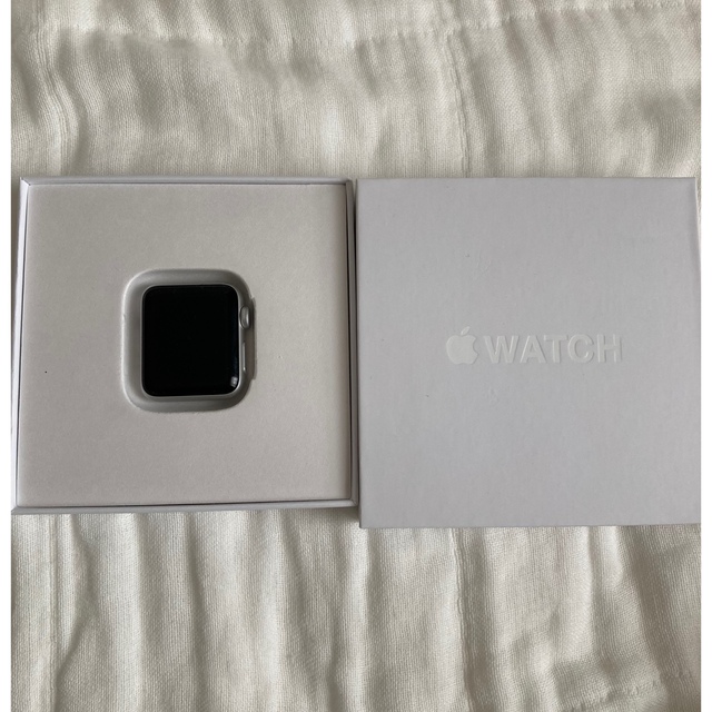 Apple Watch(アップルウォッチ)のApplewatch3 38mm シルバーアルミ メンズの時計(腕時計(デジタル))の商品写真