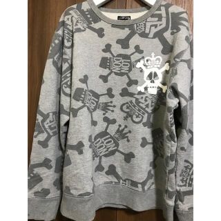 ステューシー(STUSSY)の【Lサイズ】stussyステューシー スカル スエット(スウェット)