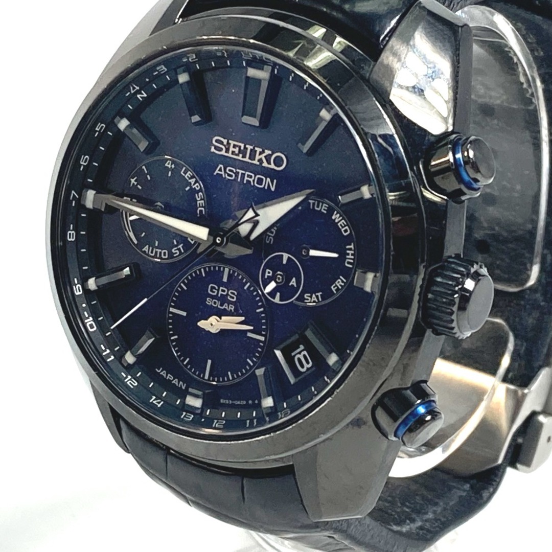 うのにもお得な セイコー - SEIKO SEIKO ブラック SS 腕時計