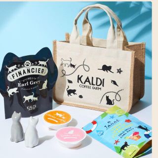 カルディ(KALDI)の完売品！カルディ　猫の日バッグ　抜き取りなし(トートバッグ)