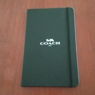 コーチ(COACH)のCOACH ノート 雑誌付録 ブラック 黒 シンプル  コーチ(ノート/メモ帳/ふせん)