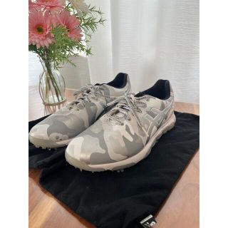 マークアンドロナ(MARK&LONA)のMARK&LONA ×ASICS ゴルフシューズ 26.5cm カモフラ柄 (シューズ)