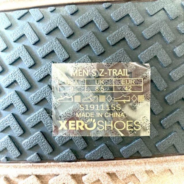 27㌢サンダル ゼロシューズ XERO Shoes Zトレイル ブラウン