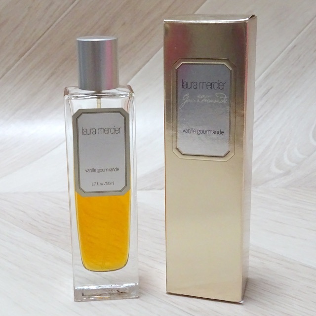 laura mercier(ローラメルシエ)の値下げ　ローラメルシェ オーグルマンデヴァニールグルマンデ 50ml 香水 コスメ/美容の香水(香水(女性用))の商品写真