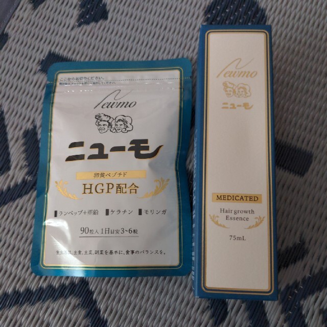 ニューモ卵黄ペプチド&薬用育毛剤