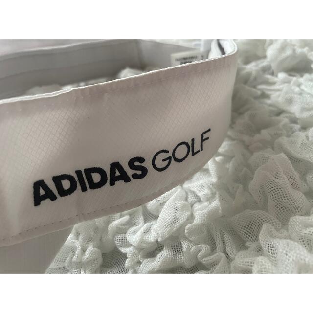 adidas(アディダス)のadidas サンバイザー スポーツ/アウトドアのゴルフ(その他)の商品写真