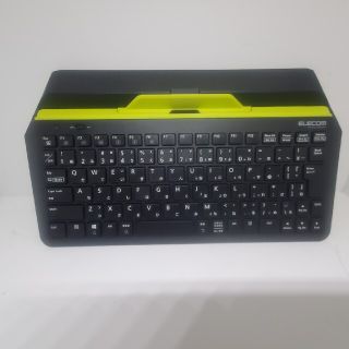 ELECOM BLUETOOTH キーボードTK-FBP06BK美品(PC周辺機器)