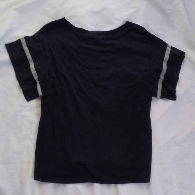 自由区(ジユウク)の自由区 Tシャツ 半袖 ネイビー レディースのトップス(Tシャツ(半袖/袖なし))の商品写真