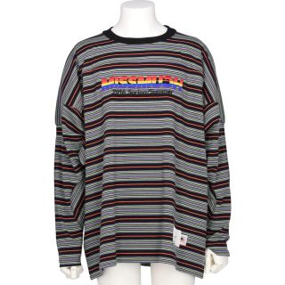 アンユーズド(UNUSED)のdairiku border football tee  最終値下げ(Tシャツ/カットソー(七分/長袖))