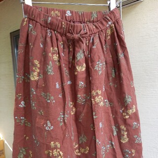 サマンサモスモス(SM2)のSM2　スカート　花柄　サマンサモスモス　フリーサイズ(ロングスカート)