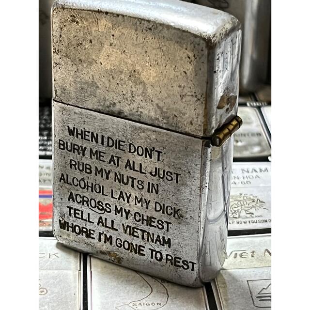 内祝い】 【ベトナムZIPPO】本物 1968年製ベトナムジッポー「第1歩兵