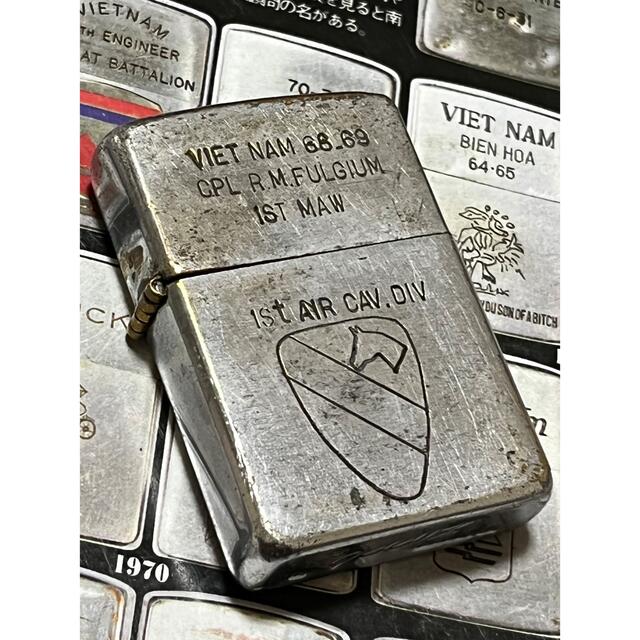 ZIPPO - 【ベトナムZIPPO】本物 1968年製ベトナムジッポー「第一騎兵