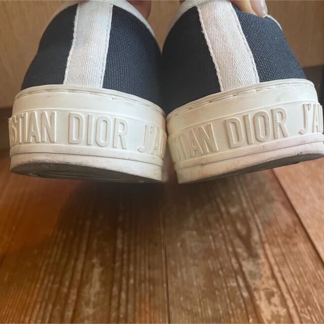 Christian Dior(クリスチャンディオール)のクリスチャンディオール WALK'N'DIOR スニーカー コットンキャンバス レディースの靴/シューズ(スニーカー)の商品写真