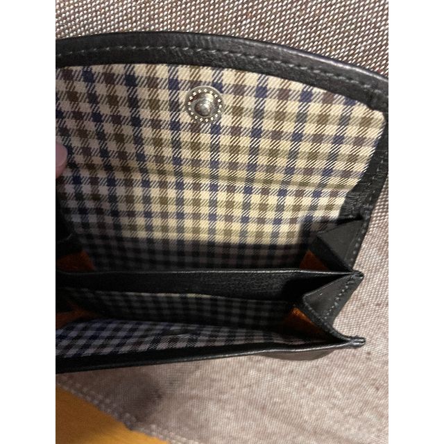 AQUA SCUTUM(アクアスキュータム)のAquascutum アクアスキュータム 革財布 メンズのファッション小物(折り財布)の商品写真