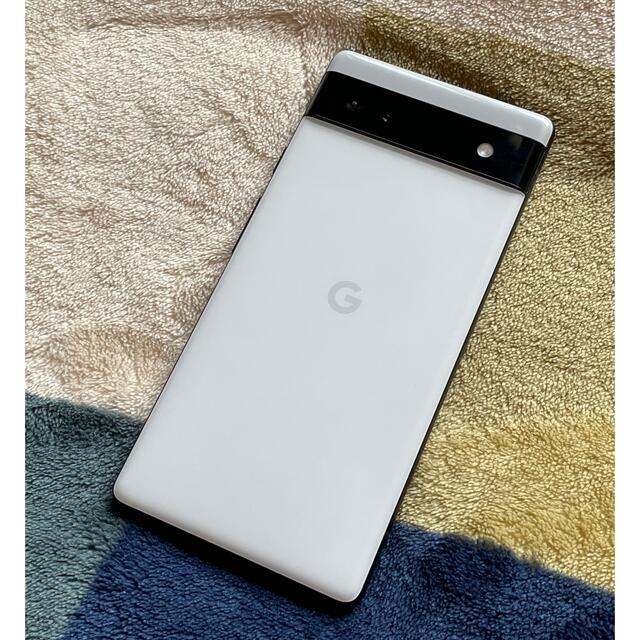 Google Pixel(グーグルピクセル)のGoogle pixel 6a 128GB Chalk【SIMフリー】 スマホ/家電/カメラのスマートフォン/携帯電話(スマートフォン本体)の商品写真