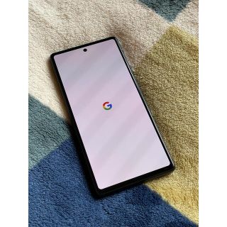 グーグルピクセル(Google Pixel)のGoogle pixel 6a 128GB Chalk【SIMフリー】(スマートフォン本体)