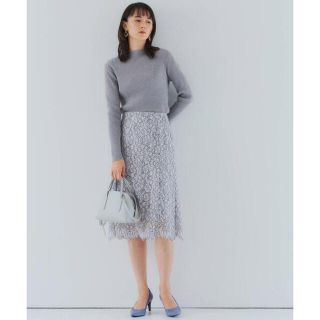 ユナイテッドアローズグリーンレーベルリラクシング(UNITED ARROWS green label relaxing)の【グリーンレーベル 】マーメイドロングレーススカート(ひざ丈スカート)