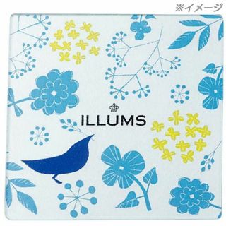 イルムス(ILLUMS)の[非売品/未使用] ILLUMS イルムス スクエアカッティングボード強化ガラ(ノベルティグッズ)