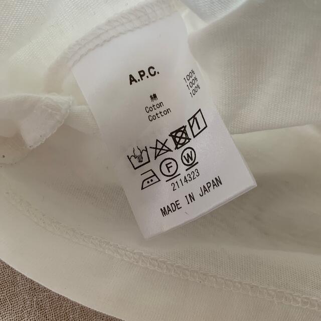 A.P.C(アーペーセー)のA.P.C Tシャツ レディースのトップス(Tシャツ(半袖/袖なし))の商品写真