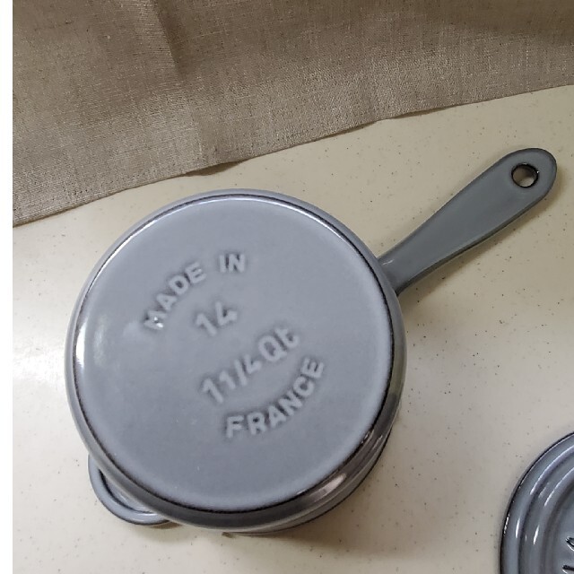 ストウブ (STAUB) スープポット 14cm ◇グレー◇