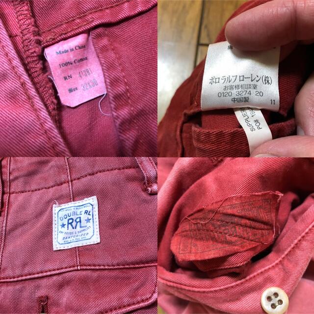 高品質好評 RRL - W84-股下77cm!RRL ダブルアールエル 古着チノ