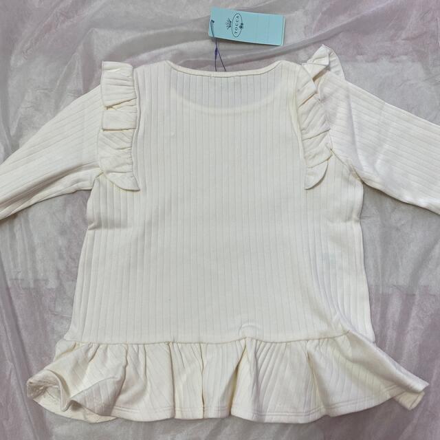 TOCCA(トッカ)のTOCCA トッカバンビーニ　長袖カットソー　アイボリー　120 キッズ/ベビー/マタニティのキッズ服女の子用(90cm~)(Tシャツ/カットソー)の商品写真