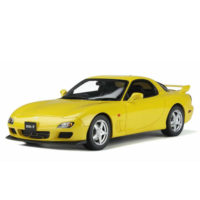 【新品・未開封品】OttO mobile 1/18 RX-7 FDイエロー