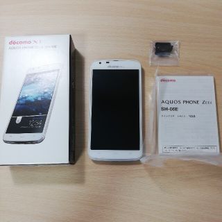 シャープ(SHARP)のAQUOS PHONE ZETA SH-06E SIMフリー(スマートフォン本体)