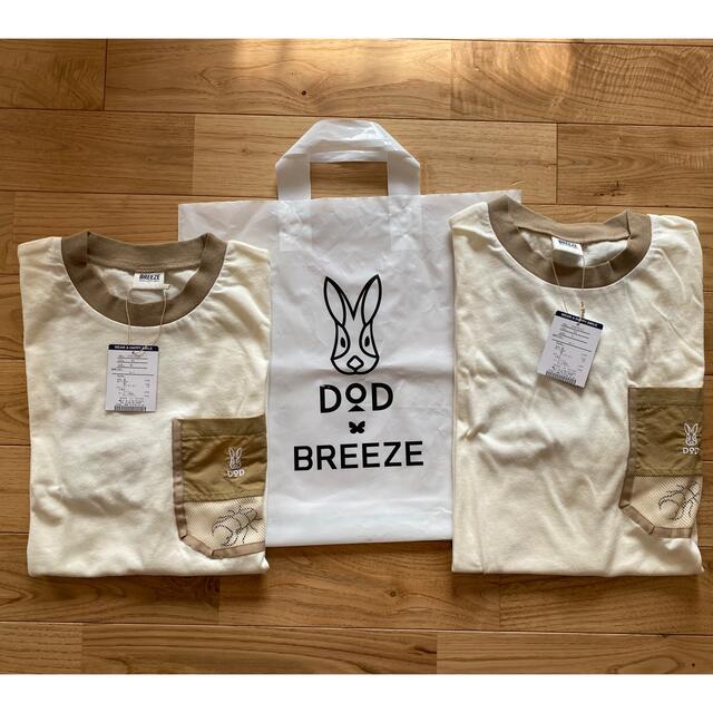 DOD✖️breeze コラボ　Tシャツ 大人M &Lサイズセット