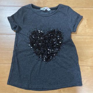 エイチアンドエイチ(H&H)のH&M✩.*˚スパンコールTシャツ120 110(Tシャツ/カットソー)