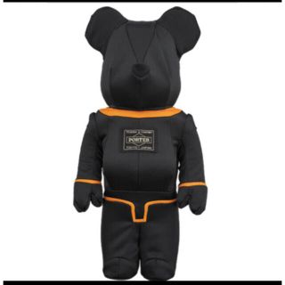 ベアブリック(BE@RBRICK)のBE@RBRICK×PORTER 400% TANKER  ブラック(その他)