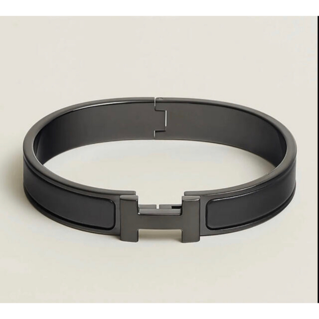 最終値下げ Hermes - 《クリックHH》ソーブラック 新品未使用 エルメス