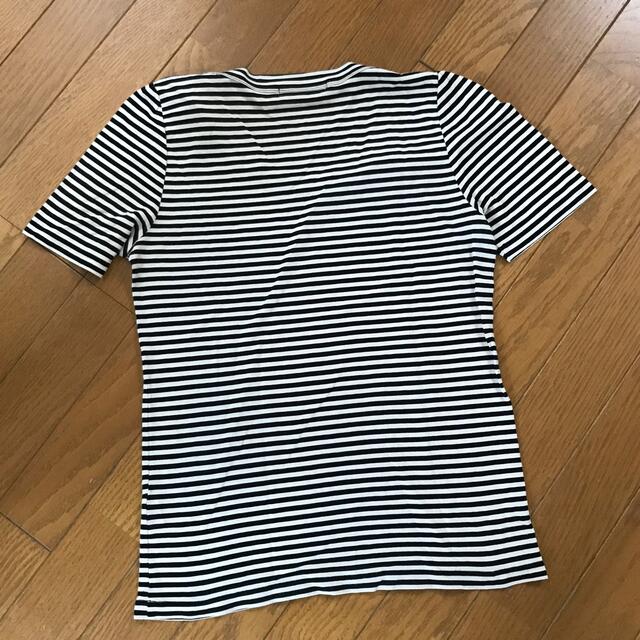 UNITED ARROWS green label relaxing(ユナイテッドアローズグリーンレーベルリラクシング)のボーダー　Tシャツ　カットソー レディースのトップス(Tシャツ(半袖/袖なし))の商品写真