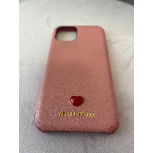 miumiu - miumiu iPhone11proケースの通販 by pipipi｜ミュウミュウ